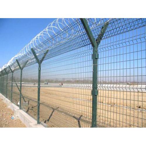 Valla de seguridad del aeropuerto
