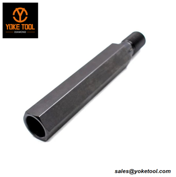 1 1/4'' UNC (F-M) Dry Drilling Extension Rod 200mm Dust Free