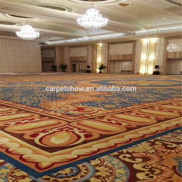 Hand tufted nz wool custom carpet for hotel hall