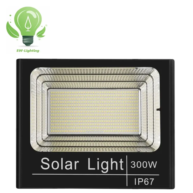 40W-400W All-in-One Solar LED Flood Light with IP66 Waterproof Design