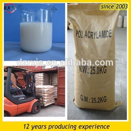 Supplying Flocculant agent polyacrylamide PAM best price