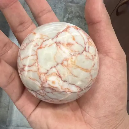 Natural Stone Crystal Crafts: Healing Stones & Red Crystal Spheres for Home Decor Wholesale