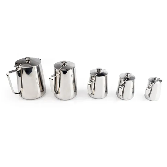 Multi-purpose Stainless Steel Lip Pull Flower Milk Pot