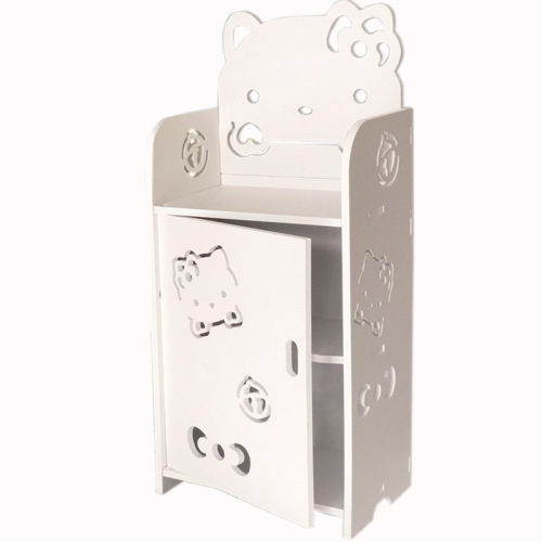 Experienced manufactured white pvc night table