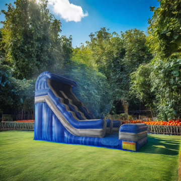 Commercial Giant PVC Tarpaulin Adult Jumpers Bounce Water Slide for Sale