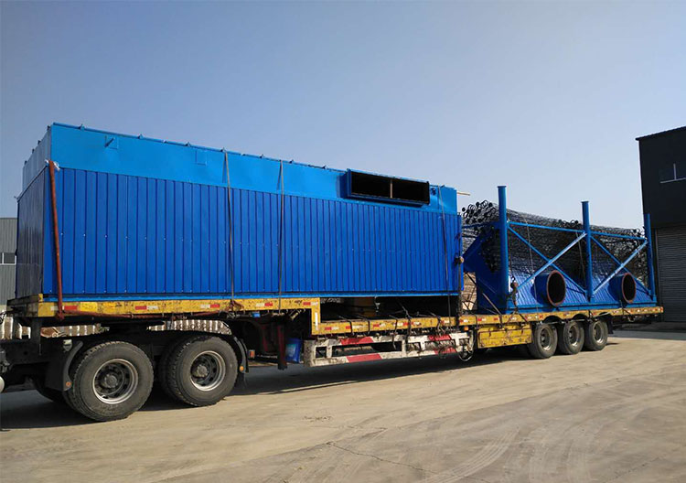 Delivery of pulse bag dust collector