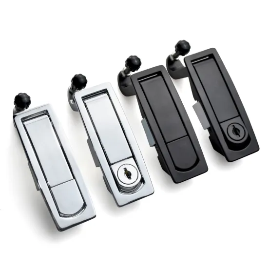 Zinc Alloy Lever Lock Black RV Box Latch