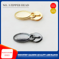 Nylon electroplated zipper head