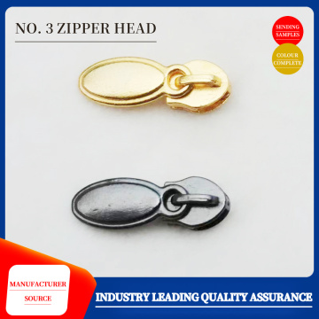 Nylon electroplated zipper head