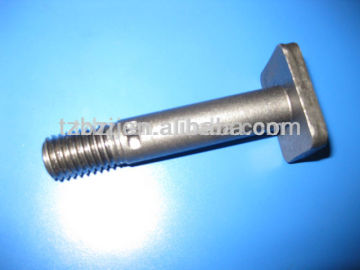 grade 8.8/10.9 zinc-plated square head T bolt