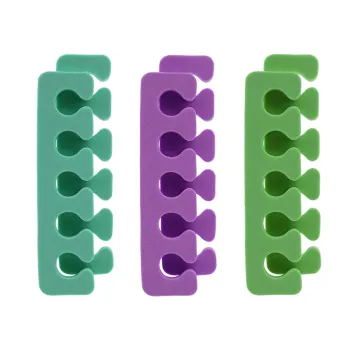 Colorful Silicone EVA Toe Separators for Salon Factory Wholesale