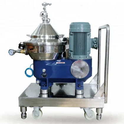 Full Automatic Disc Stack Milk Cream Separator Dairy Machine