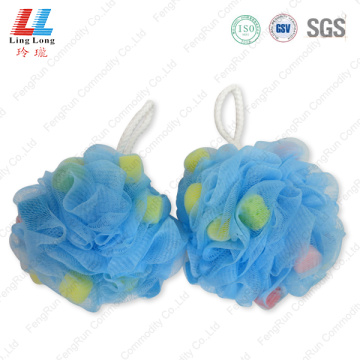 Durable smooth bathroom sponge ball