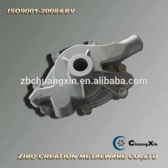 aluminum gravity die casting water pump casting body