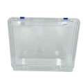Plast Transparent förpackningsboxmembran smyckesbox