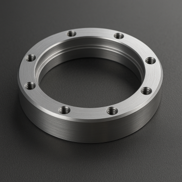 Обработанный алюминиевый фланец для микрооптоэлектронного шарика