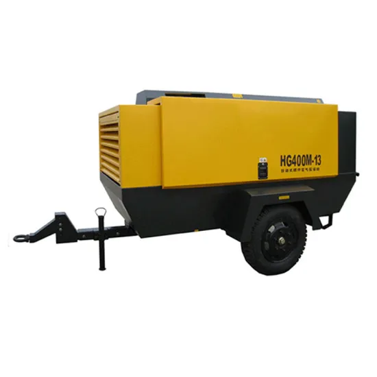 Middle Diesel Drive Movable Air Compressor