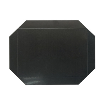 Cargo transportation black plastic slip sheets