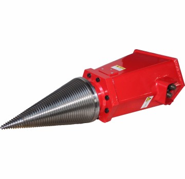 Excavator Wood Processor: Firewood Cone Log Splitter