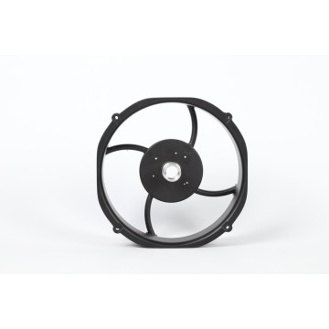 Componentes del ventilador industrial con marco de aluminio