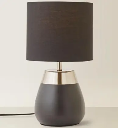 Modern Ceramic Table Lamp With Shade