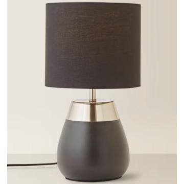 Modern Ceramic Table Lamp With Shade