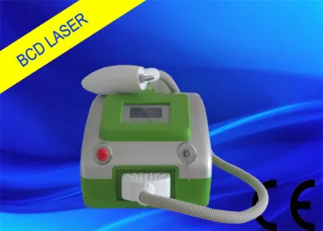 Portable Q Switched Nd Yag Laser Tatto / Pigmentation Removal Equipment