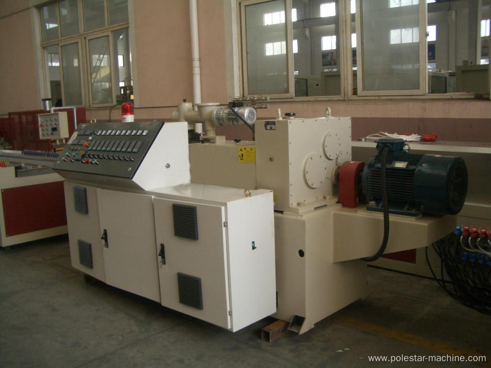 PVC Plastic Profile Making Machine Extrusion