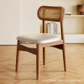 nordic solid wood dining chair