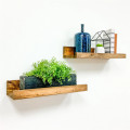 Wood Home Decor Floating Wall Mounted Book Shelf