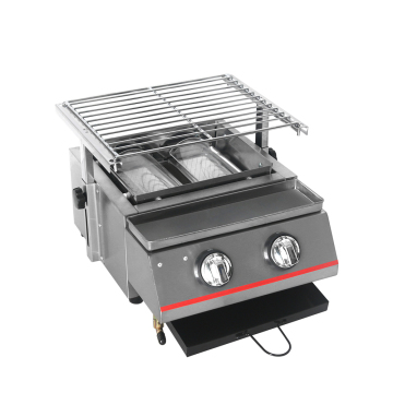 GZKITCHEN 2 Burner LPG Gas BBQ Grill