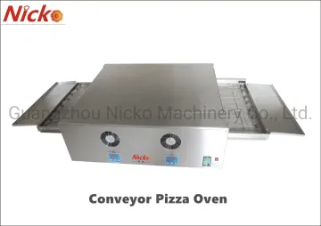 32 Inch Gas Conveyor Pizza Oven Hot Air Convection