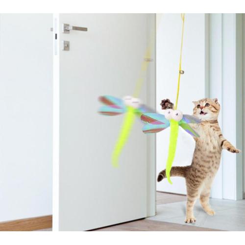 Cat Toys Kitten Toys Jump Exercise Interactive Toy