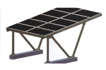 Household Carport System For Single Car