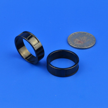 Custom Black 2mm Zirconia Ceramic Wearable Ring
