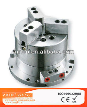 Station Chuck with three jaws Through Hole