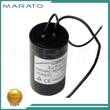 Hot style water cooled motor running sh capacitor 450vac