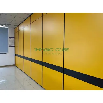 Hotel acoustic sound insulation movable hall partition