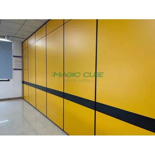 Hotel acoustic sound insulation movable hall partition