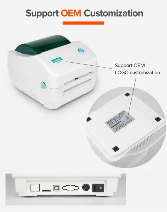 Commercial 6x4 Direct Thermal Printer Compatible With Avery