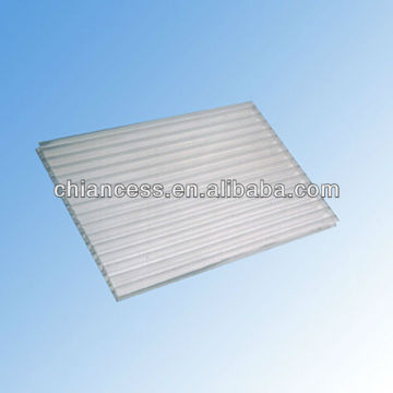 PC sunlighting clear plastic panel and chiancess polycarbonate hollow sheets