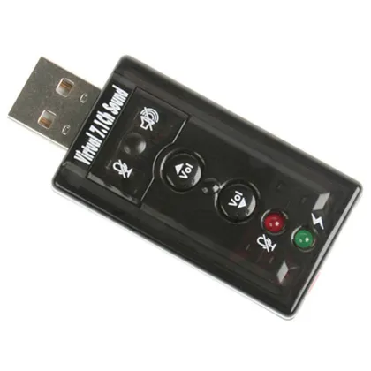 Factory Wholesale 7.1 Wireless USB Sound Card