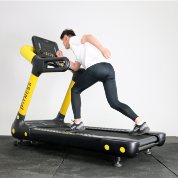 2023 Commercial Treadmill Machine with Wooden Box, LCD Screen, 200kg Capacity