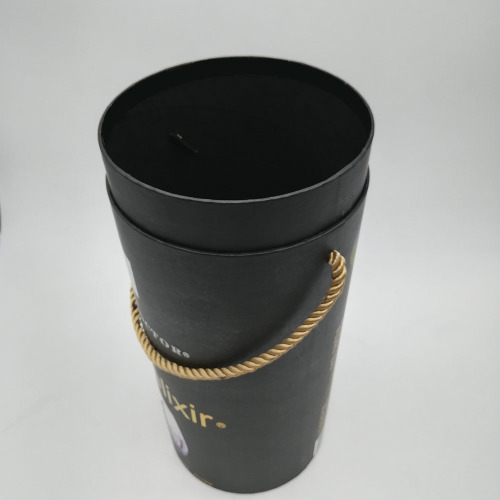 Security Paper Wine Cylinder Packaging Box