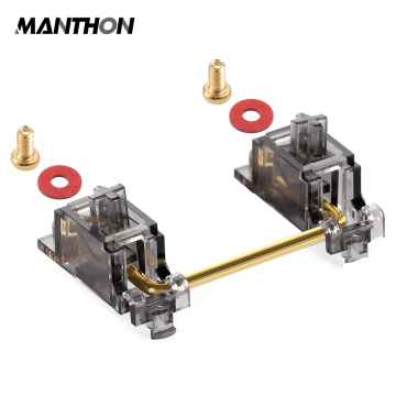 Smokey PCB Mount Screw-in Stabilizers with Non-Dropping Wire for V2 Keyboards