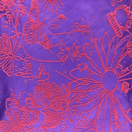 chiffon printed the names of brands of womens