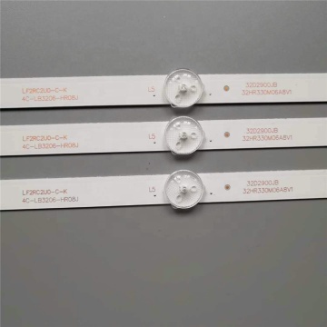 Replacement 6V 32-inch 4C-LB3206-HR09J backlight strip for TCL televisions including models 32D2900, 32HR330M06A8, V1, 32HR330M06A5 and V5