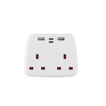 Universal Electric Multiple UK Plug Adapter: Travel, Charging, and Power Solution with USB Ports