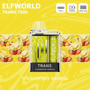 Newest Electronic Cigarette Elf word Trans 7500 Vape