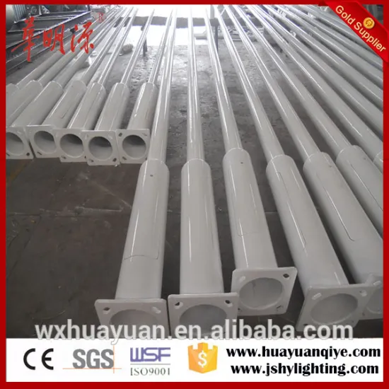 Integrated design steel tubular led street lights outdoor poles